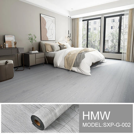 Wood Grain Floor Stickers - Self-Adhesive Waterproof Matte