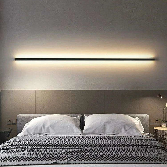 Sleek Scandinavian LED Wall Sconce with Customizable Lighting Options