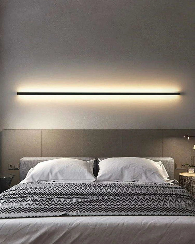 Sleek Scandinavian LED Wall Sconce with Customizable Lighting Options