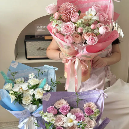 High End Bouquet Wrapping Paper Advanced Floral Sensory Products High Aesthetic Packaging Materials Handicraft Paper10pcs35x50cm high-end-bouquet-wrapping-paper-advanced-floral-sensory-products-high-aesthetic-packaging-materials-handicraft-paper10pcs35x50cm
