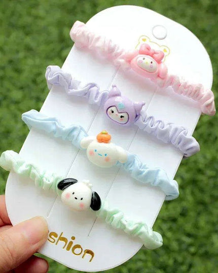 Charming Sanrio Character Hair Ties: Add a Touch of Kawaii to Your Look