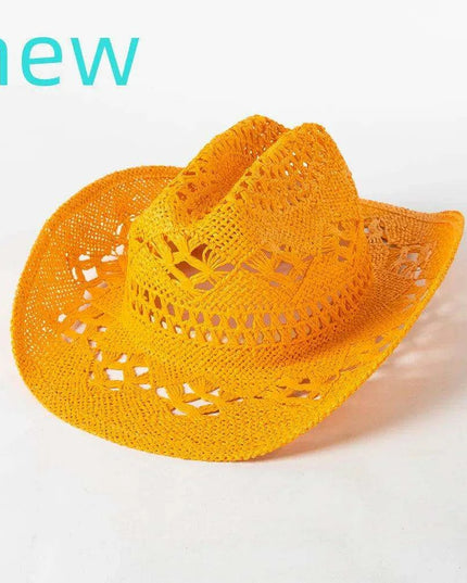 Handcrafted Stiff Cowboy Hat: Essential Summer Accessory for Men’s Wild West Fashion