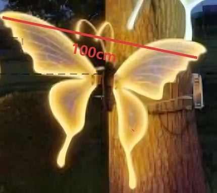 My Name LED Outdoor Decorative Butterfly - Vibrating Wings, 2/4 Pcs