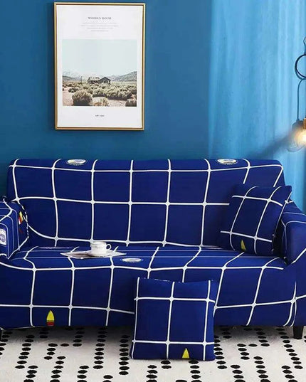 Stretch Sofa Covers for L 1234 Seater Couches - Elegant Design and Complete Protection