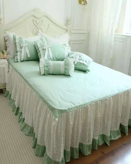 Royal French Korean Cotton Bedding Ensemble