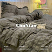 Grey / Single150x200 3pcs / Flat Bed Sheet