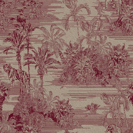 Tropical Palm Leaf Peel & Stick Wallpaper — Removable Self-Adhesive Wall Decor