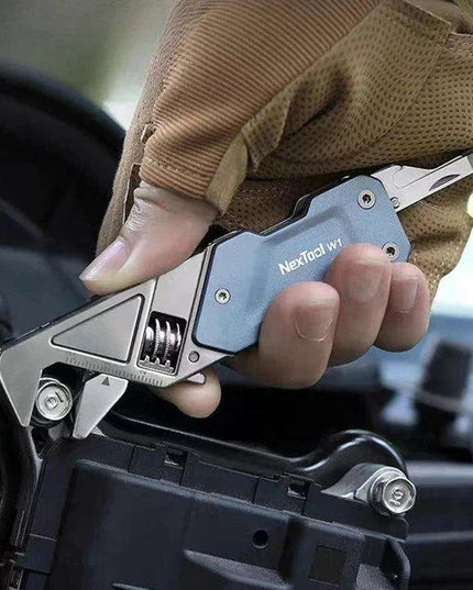 Ultimate 6-in-1 Outdoor Multi-Tool with Adjustable Wrench and Extended Reach