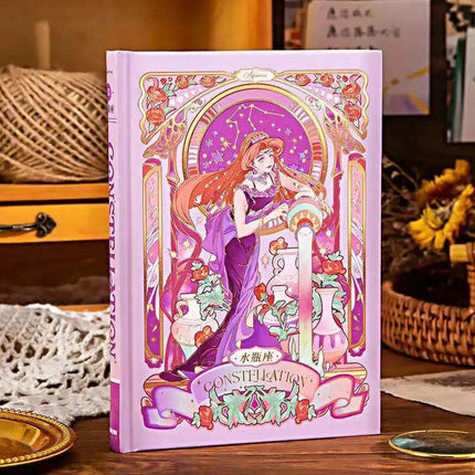 Stellar Whimsy Hardcover Journal – Colorful, Inspiring, and Imaginative Notebook