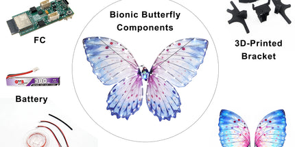 Bionic RC Flying Butterfly – Flapping Wing Stage Prop & Performance Drone