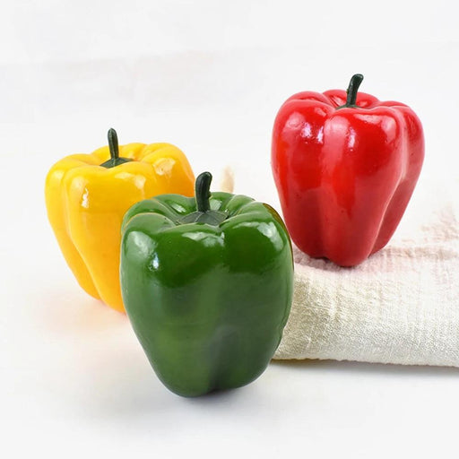 Lifelike Decorative Foam Chili Pepper - Perfect for Home Aesthetics and Photography Props