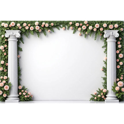 Retro European Palace Photography Backdrop – 13 Designs, Vinyl & Polyester