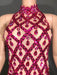 Radiant Rose Pink Sequin Mesh Bodycon Dress - Perfect for Celebratory Occasions