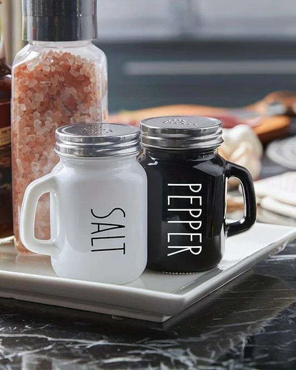 Elegant Vintage Glass Salt and Pepper Shaker Duo - 4.4oz Charm for Your Table