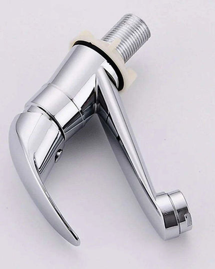 Sleek Chrome Single Handle Bathroom Faucet with Drip-Free Ceramic Cartridge