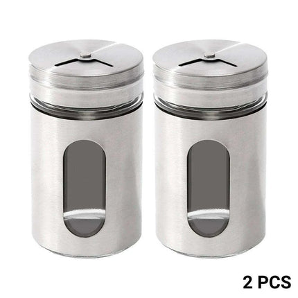 Seasoning on the Go: Portable Glass Salt Shaker for Instant Flavor Boost