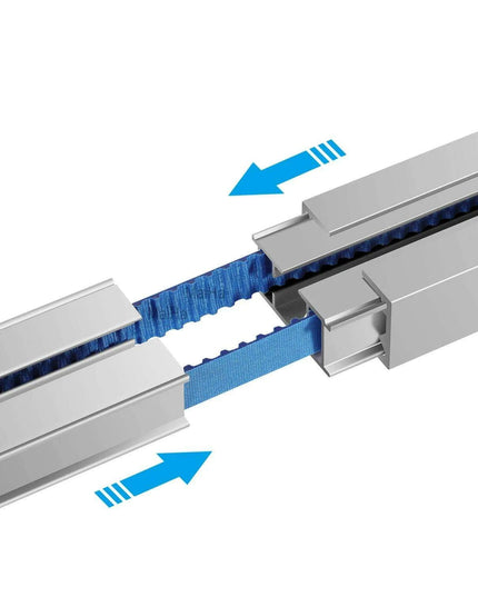 Smart Adjustable Electric Curtain Track System with WiFi Control and Telescopic Design