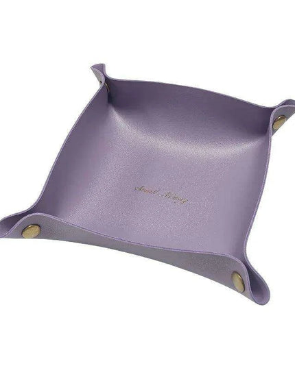 Luxury European Leather Organizer for Jewelry, Cosmetics, and Keys