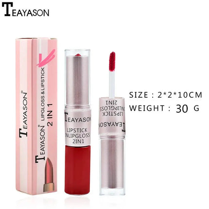 Matte Liquid Lipstick Waterproof Non Transfer Long Wear Pink Lip Gloss Tint Moisturizing Makeup for Women Ladies matte-liquid-lipstick-waterproof-non-transfer-long-wear-pink-lip-gloss-tint-moisturizing-makeup-for-women-ladies