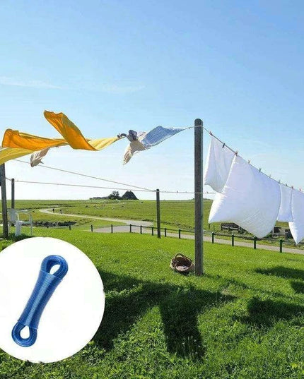 20m Heavy-Duty Steel-Cored Clothesline - Perfect for Indoor and Outdoor Use