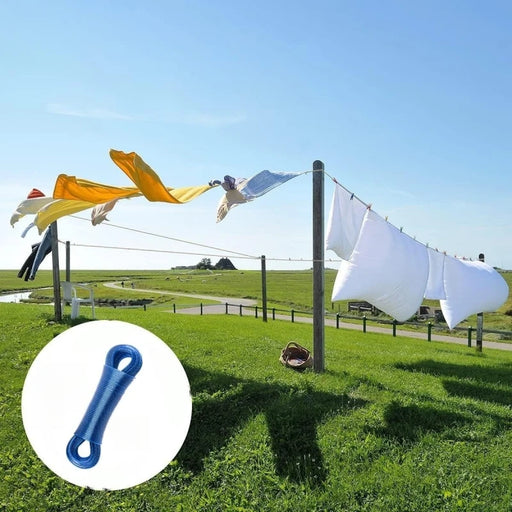 20M Steel Core Washing Line Rope - Heavy Duty Clothesline for Laundry Drying Indoor Outdoor Garden Travel