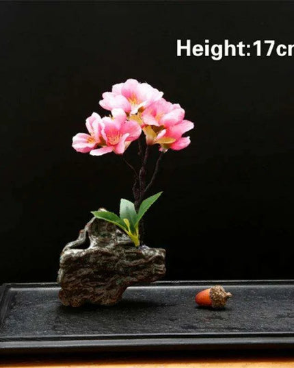 Elegant Plum Blossom Sushi and Sashimi Serving Set with Bento Mold