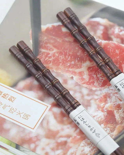 Eco-Chic Bamboo Chopsticks Collection for Sushi and Asian Delicacies