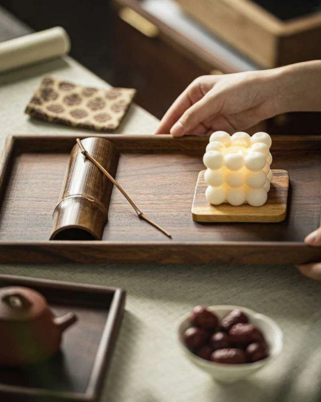 Elegant Bamboo Serving Tray Collection - Stylish and Robust for Every Occasion