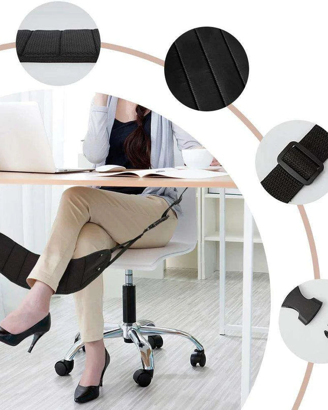 Ultimate Travel Footrest: Premium Hammock for Airplane Comfort