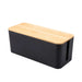 Premium Wooden Cable Storage Box with Innovative Heat Dissipation and Chic Designs