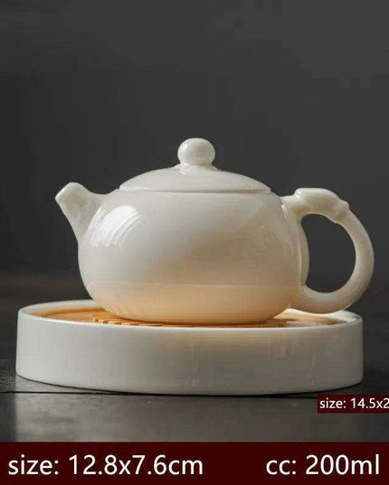 Artisan Xishi Tea Experience: Exquisite Hand-Painted Teapot Set with Premium Filter