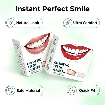 Natural-Look Silicone Full Dentures — Soft, Lightweight, Daily Wear