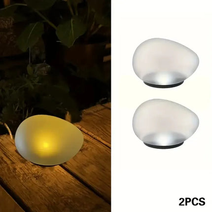 Solar Outdoor Ground Lamp — IP65 Waterproof, 8h Runtime, Warm/White/Colour