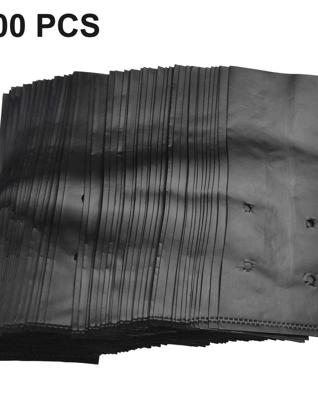 100 Eco-Friendly PE Planting Bags for Optimal Plant Growth - Ideal Nursery Solution for All Gardeners