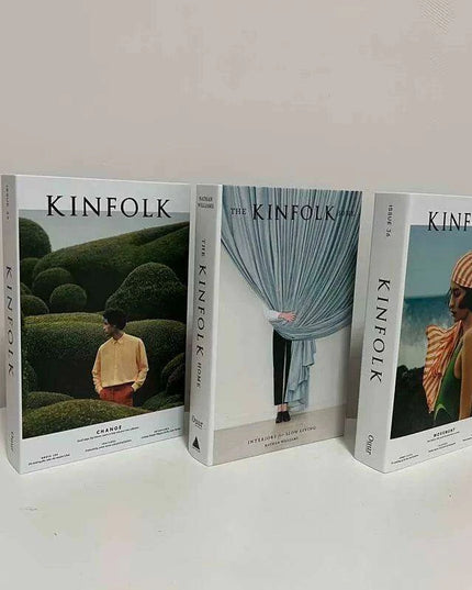 Elegant 3-Piece Decorative Faux Book Set for Home Décor