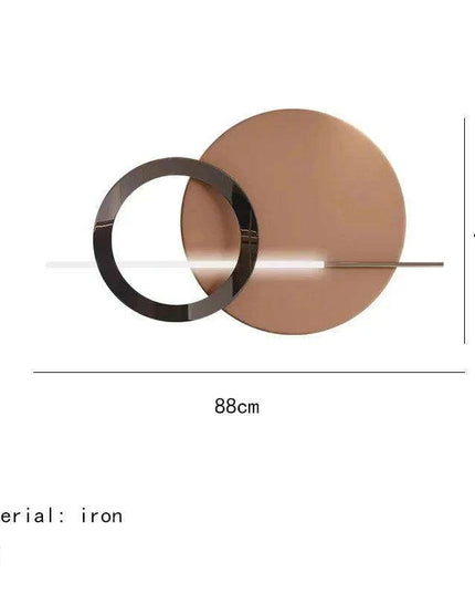 Chic Art Deco LED Wall Sconce: A Stylish Illumination Option for Modern Spaces