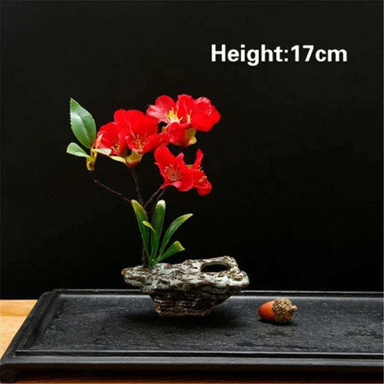 Elegant Plum Blossom Sushi and Sashimi Serving Set with Bento Mold