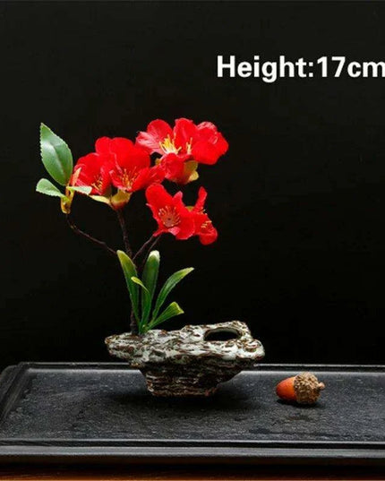 Elegant Plum Blossom Sushi and Sashimi Serving Set with Bento Mold