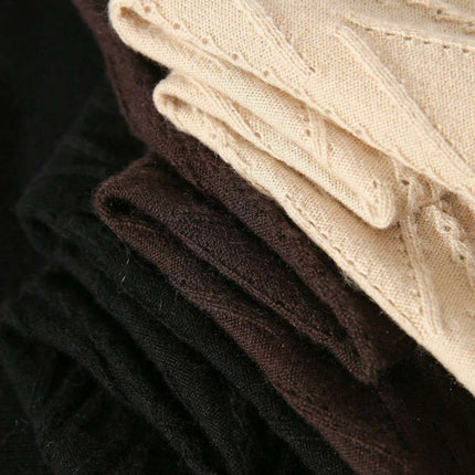 Cozy Cashmere-Wool Blend Slim Fit Knit Dress for Women - Essential Autumn/Winter Fashion