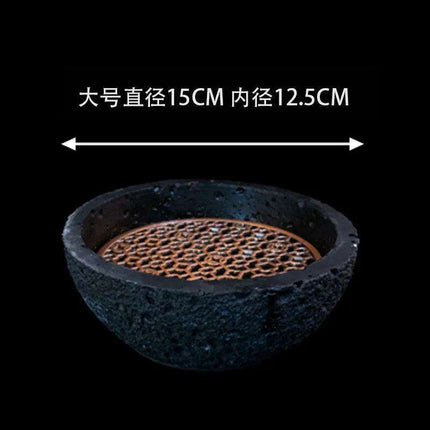 Elegant Volcano Stone-Inspired Melamine Bowl Set for Exceptional Dining