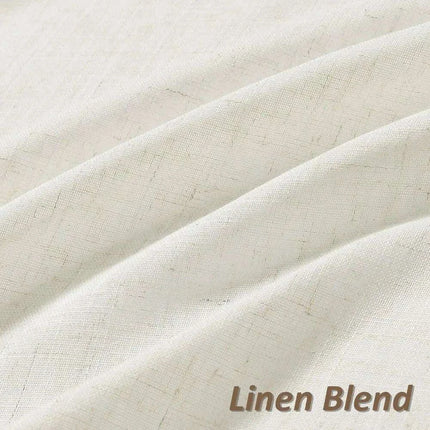 Elegant Rustic Linen Blend Drapes - Perfect for Privacy and Style in Any Room