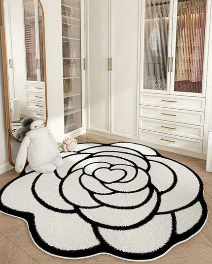 Floral Elegance Plush Carpet - A Cozy and Stylish Home Must-Have