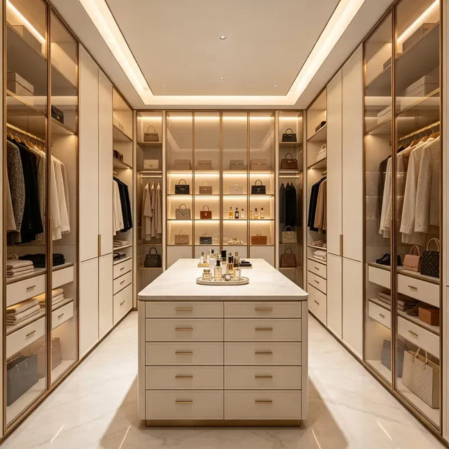 Freestanding Wardrobe Cabinet | Modern Multi-Functional Design | Made to Order
