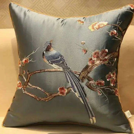45x45/50x35cm Chinese Traditional Embroidered Bird Cushion Cover