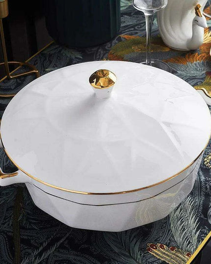 Nordic Elegance 60-Piece Bone China Dining Set