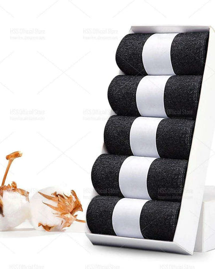 Chic Men's Cotton Dress Socks for Every Occasion