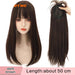 Seamless White Hair Clip-In Bangs for Effortless Style Transformation
