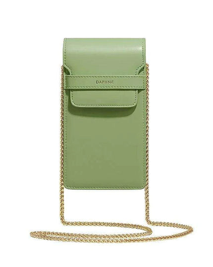 Candy Color Genuine Leather Women's Mini Crossbody Bag - ZOOLER DAPHNE Style #3043