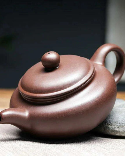 Antique 220ML Tea Kettle with Innovative Filter - Elegant Green Teapot for Puer Ceremonies and Home Decor