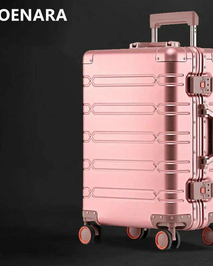 29-inch COLENARA Premium Aluminum Alloy Rolling Luggage Set for Men and Women - Ultimate Durability and Chic Design